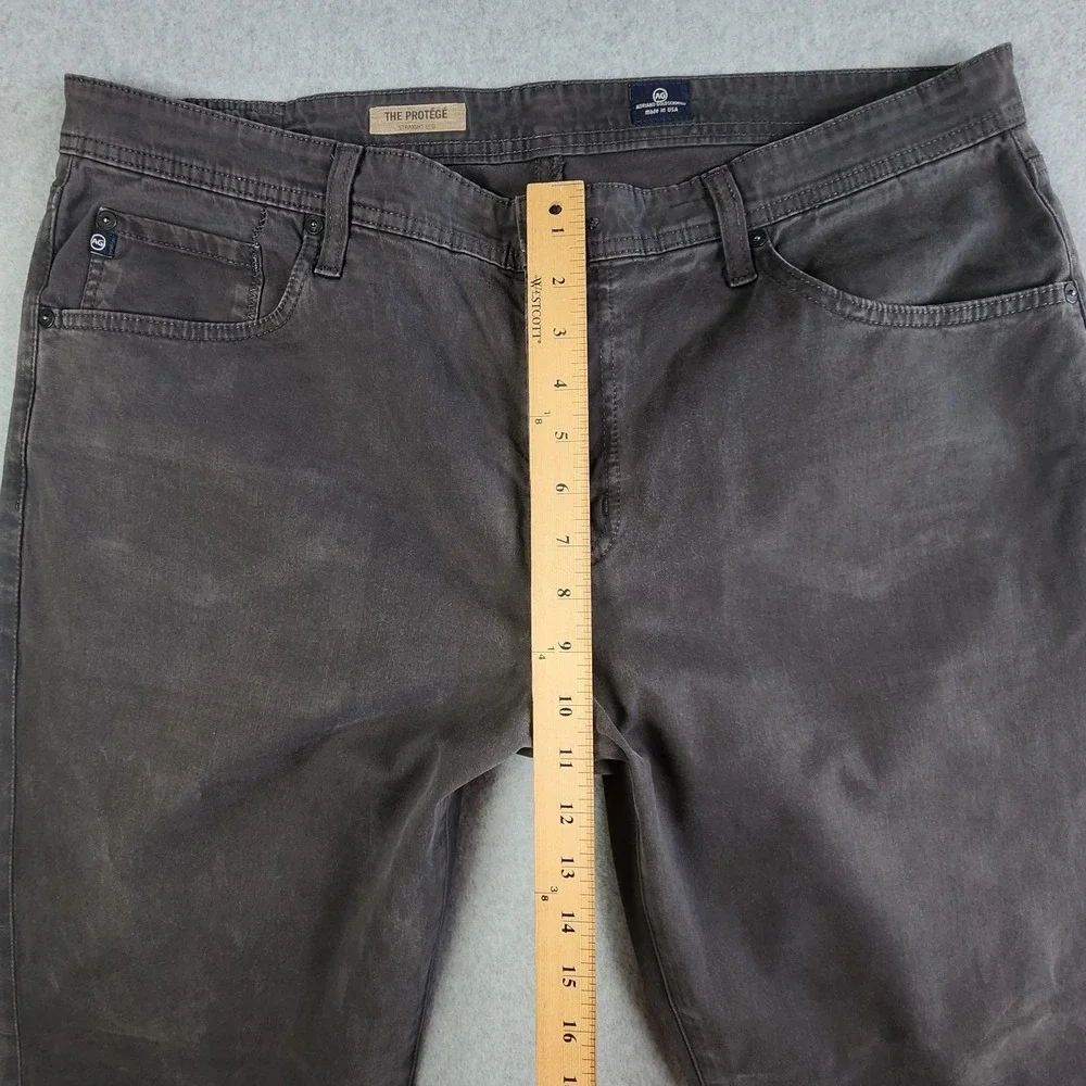 AG Adriano‎ Goldschmied The Protege Pants Mens Size 38x30 Gray Stretch Tag 38x34